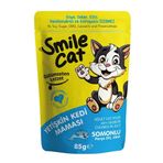Smile Cat 85 gr Pouch Yetişkin Somonlu Yaş Kedi Maması