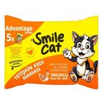 Smile Cat Yetişkin Kedi Maması Tavuklu Flowpack 5 85 Gr
