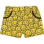 Smile Desen Kız Çocuk Çepli Şort - 9 Yaş - Çok Renkli