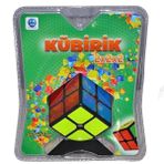 Smile Games Kübirik Zeka Küpü 2X2X2 Renkli Sabır Küpü Eğlenceli Zeka Oyunu