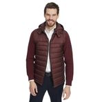 Smile GELQUIL KAPÜŞONLU ERKEK CEKET - BORDO (XL)