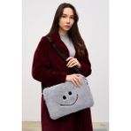 Smile Laptop Kılıfı 13" & 14" Inç Uyumlu Duman - Gri