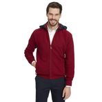 Smile SUDBURRY FERMUARLI KAPÜŞONLU ERKEK CEKET - BORDO (XXL)
