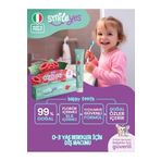 Smile Yes Baby Florürsüz Yutulabilir Bebek Diş Macunu 0-3 Yaş Ahududu Tadında
