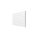 SMİLESEPET Çok Amaçlı Organizatör Pano(TEK PARÇA) Dubelli 40 Cm X 28 Cm Beyaz
