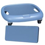 Smileshiney AB Wheel, AB Roller, 360 derece döner karın tekerleği tahtası MAT, Kadınlar için fitness aracı, ev spor salonu için bel kuvvet eğitmeni