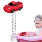 Smileshiney Banyo Termometresi Gebelik,Yüzen Su Termometresi | Açık ve Kapalı Yüzme Havuzları ve Kaplıcalar için İpli Su Sıcaklığını Kolay Okuma