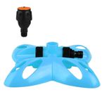 Smileshiney Otomatik Dönen Sprinkler, Dönen Çim Sprinkler,360 Derece Otomatik Hızlı Bağlantı Sulama Sistemi | Açık su sprinkler, bahçe sulama malzemeleri bahçe için dönen nozul, avlu