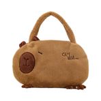 Smileshiney Sevimli Peluş Çanta, Kızlar İçin Peluş Çantalar | Kadın Saplı Çanta Ve Cüzdanlar,Peluş Çanta Bayan, Bölme Tasarımlı Çocuk Çantası Oyuncak, Çok Fonksiyonlu, İş İçin, Resmi Etkinlik