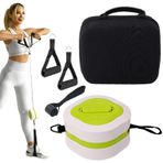 Smileshiney Tutamaklı bantlar, tutamaklı egzersiz tüpleri - Streç antrenman grubu - Kas eğitimi ekipmanı, bacak kolu göğüs çekirdeği için ayarlanmış ağırlık fitness tüpleri