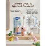 Smileyes Smile Yes 1-5 Yaş Ultra Soft Bebek ve Çocuk Diş Fırçası Dinozor Serisi - Pembe