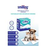 Smilling Pet Smilling Ped 60x90 Cm Kedi Köpek Çiş Pedi 30 Adet ( 39-40 Gr) (SÜPER EMİCİ DOKU)