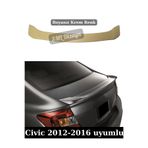 SML Dizayn Honda Civic Fb7 Spoiler Spoyler 2012-2016 Boyasız Plastik Fb7 Bagaj-Üstü-Spoyler-Çıta
