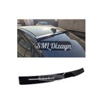 SML Dizayn Honda Civic Fd6 Cam Üstü Yarasa Spoiler-Spoyler Parlak Siyah Civic Fd6 Roof-Tavan-Spoiler-Çıtası