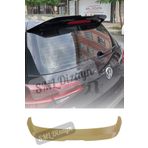 SML Dizayn Volkswagen Golf 7 R Line Spoiler 2012-2020 BOYASIZ Plastik Golf MK7 Gti Tavan-Roof Spoiler-Spoyler