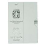 SMLT EA-50 Authentic line A4 eskiz bloğu otantik blok, 185 gsm özel beyaz ve düz Bristol kağıt, 50 yaprak