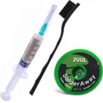 Smnr 2uul Solder Away Lehim Sökme Fitili ve Krem Flux 3in1 Set