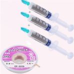 Smnr Krem Flux, Anakart Enteğre Lehim Toplama ve Yüzey Temizleme 4'lü Set x 2,0 mm