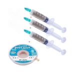 Smnr Krem Flux, Anakart Enteğre Lehim Toplama ve Yüzey Temizleme 4'lü Set x 2,5 mm