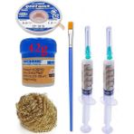 Smnr Lehimleme Seti Mechanic Krem Lehim Solder Paste 183°C Noclean 42G Lehim Toplama CP-3015 Emme Teli 3,0mm ST05