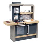 Smoby, 312308, Tefal Evo Mutfak, Ayarlanabilir Tezgah Boyu, Oyuncak Mutfak Aletleri, Çoklu Aksesuar, Fonksiyonel, Elektronik Ses Modüllü, Pilli