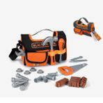 Smoby 360142 Black + Decker Kumaş Alet Çantası