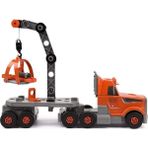 Smoby 360175 Black + Decker Alet Çantalı Vinçli Kamyon