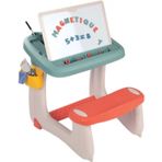 Smoby 420107 Çift Taraflı Manyetik ve Tebeşirli Çocuk Çalışma Masası