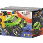 Smoby FleXtreme SUV Yeşil Ek Araba Flextreme Başlangıç Kiti için Yarış Pisti, Otomobil Yarış Pisti, 4 yaş üstü çocuklar için, Döngülü Esnek Pist