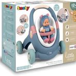 Smoby Little Smoby 3'ü 1 Arada Yürüteç ve Oyuncak Bebek 140308