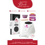 Smoothly 2 YIL GARANTİLİ ERKEK AĞDA SİR AĞDA BONCUK AĞDA MAKİNASI 1 X 220 G BONCUK AĞDA 1 AD. TÜY LOSYON 4 AD. SPATULA ERİTME KABI
