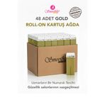Smoothly Gold Premium Kartuş Ağda, Profesyonel Roll-on Ağda 48 Adet