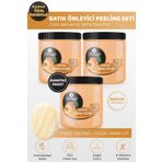 Smoothly Peeling Avantaj Seti 800GR x 3 Adet Batık Için Kayısı Peeling + Uygulama Doğal Kabak Lifi