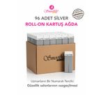 Smoothly Silver Kartuş Ağda 96 Adet, Silver Roll-on Ağda