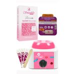 smoothly Soyulabilen Boncuk Ağda 250gr + Ağda Isıtıcı Makine + Ağda Losyonu + Spatula Seti