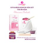 Smoothly Soyulabilen Boncuk Ağda 250gr + Ağda Isıtıcı Makine + Tüy Losyon + Spatula Seti