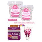 smoothly Talco Beyaz Inci Soyulabilen Boncuk Ağda, 1 Adet Tüy Losyon, 4 Spatula