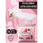 Smoothly Tek Kullanımlık Lastikli Sedye Örtüsü 50 Adet - 80X220 cm | & Dayanıklı
