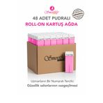 Smoothly Titanium Pudralı Kartuş Ağda 48 Adet , Pudralı Roll-on Ağda