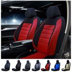 SMRAUTOACCESSORY Fiat Tofaş Doğan Oto Koltuk Kilifi Gof Kirmizi-Kirmiz ile uyumlu SMRNM-2057