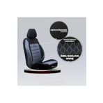 SMRAUTOACCESSORY Fiat Tofaş Serçe Oto Koltuk Kilifi Gof Fume-Beyaz ile uyumlu SMRNM-1277