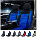 SMRAUTOACCESSORY Peugeot Bipper Oto Koltuk Kilifi Gof Mavi-Mavi ile uyumlu SMRNM-3116