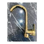 SMS MUSLUK VİOSA ARMATÜR Armatür Gold Evye Mix Mutfak Batarya Uzun Borulu 29 Cm Q-178