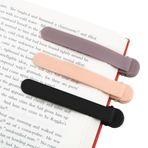 SMUK 3 adet otomatik yer imleri kadınlar için, sevimli silikon yer imleri kitap severler okuma kadın erkek gençler öğretmenler, kitap işareti kitap sayfa kaleci okuma hediyeler okuma severler için