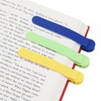 SMUK Kadınlar için 3 adet silikon yer imleri, kitap severler için benzersiz otomatik kitap işaretleyicileri okuma kadın erkek gençler öğretmenler, kitap işareti kitap sayfa kaleci okuma hediyeleri