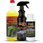 Smx %40 Cilalı Oto Şampuanı / 3'ü 1 Arada /cila /boya Koruma / Hare Giderici / - Seramik Cila /