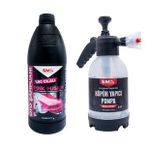 SMX %90 cilalı Pink Fusion Oto Şampuanı 750 ml ve Köpük Pompası