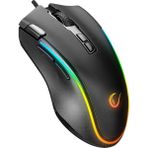 SMX-G72 Greedy 8 Tuşlu Double Click Real Rgb Ledli Makrolu 7200DPI Gaming Oyuncu Mouse