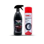 SMX Lastik Parlatma Spreyi +Seramik Cila Hızlı Cila Pratik Cila