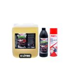 Smx Seramik Katkılı Hızlı Cila 5 Lt - 750 Ml - Susuz Motor Temizleme 500 Ml Uyumlu